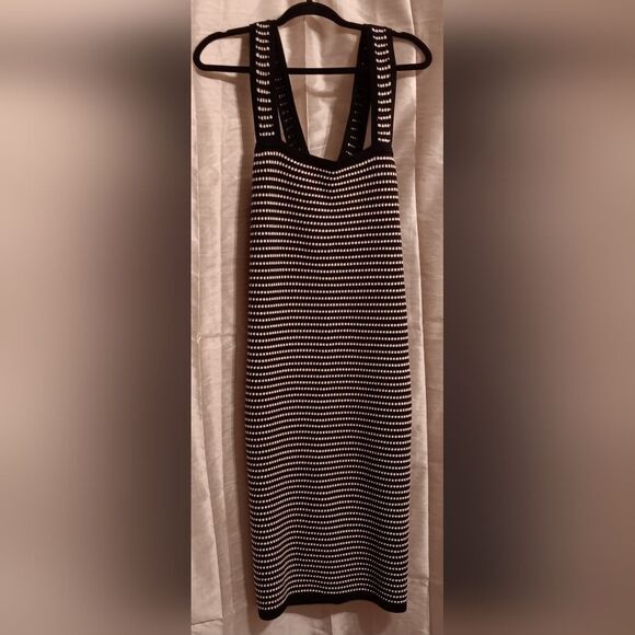 Rare Ann Taylor knit midi body con dress - Picture 3 of 7